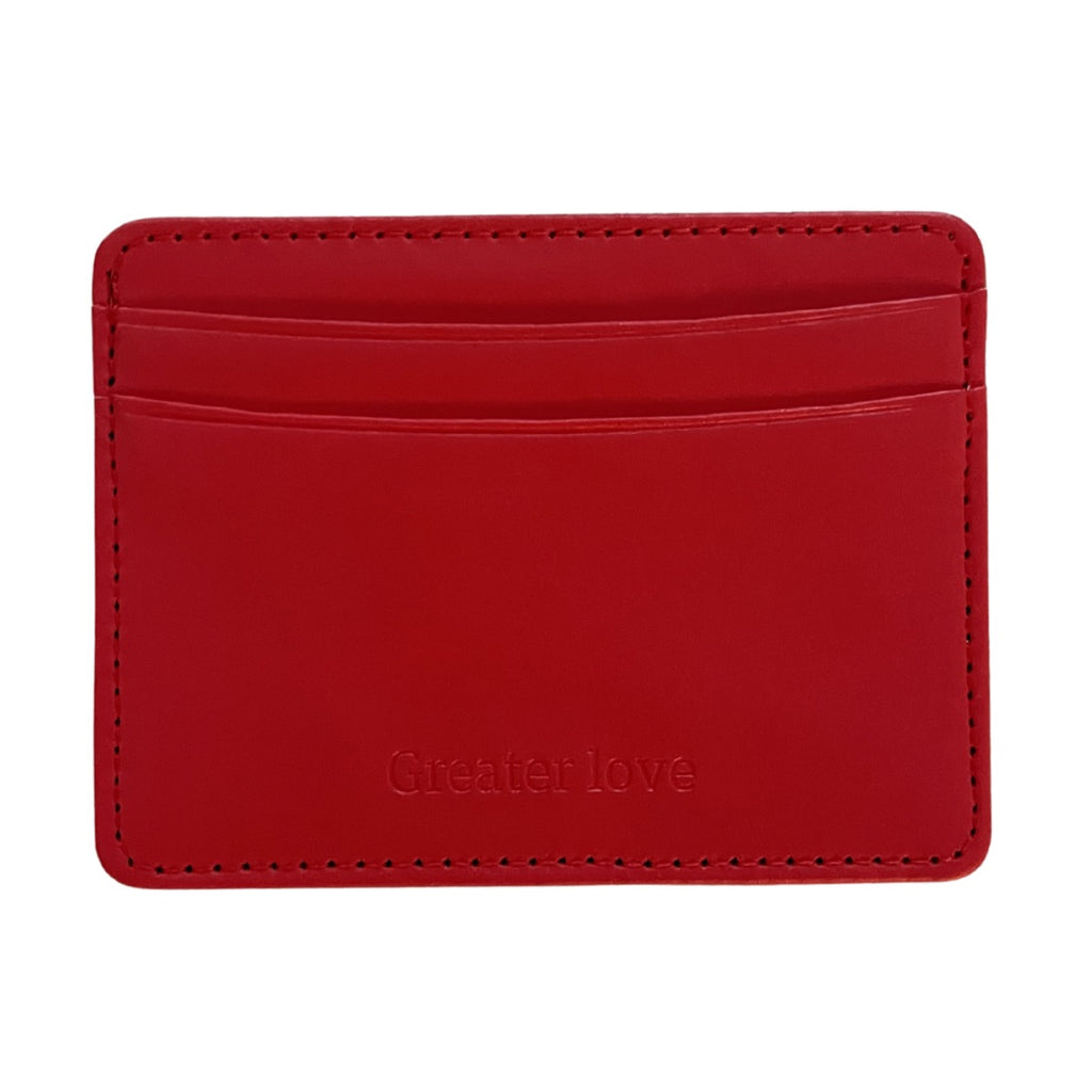 ‘’my faith card never declines’ wabi sabi cardholder