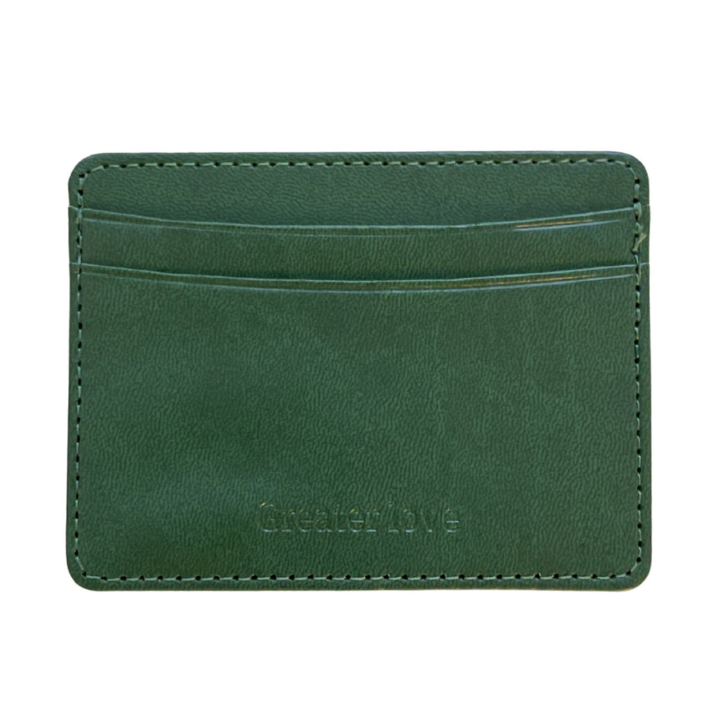 ‘’my faith card never declines’ wabi sabi cardholder