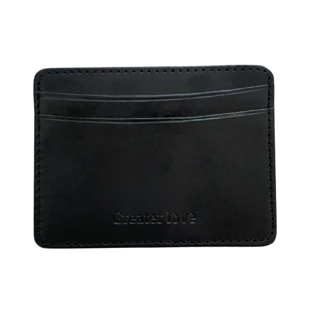 ‘’my faith card never declines’ wabi sabi cardholder