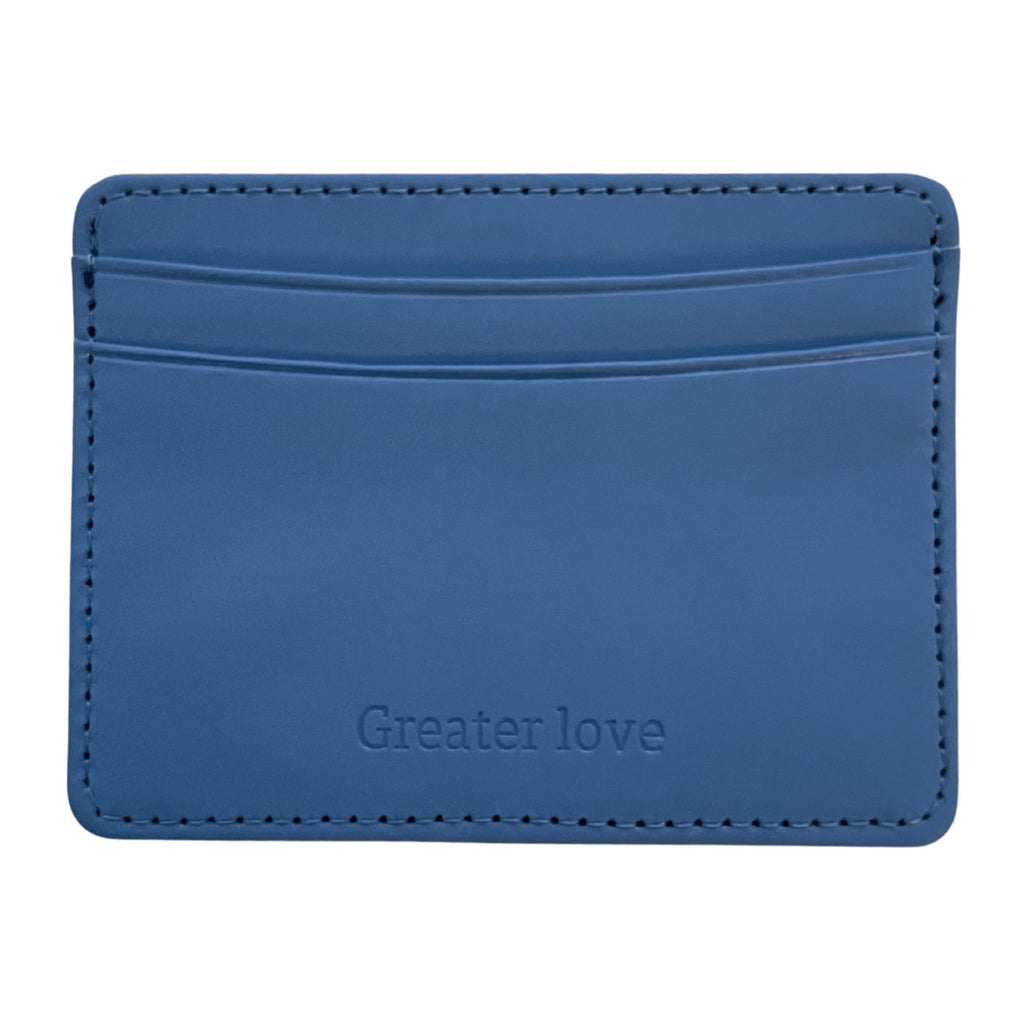 ‘’my faith card never declines’ wabi sabi cardholder