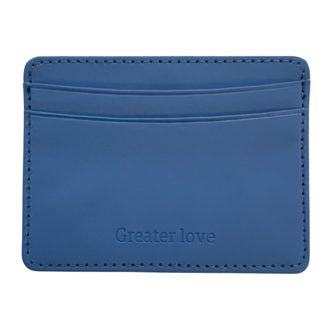 ‘’my faith card never declines’ wabi sabi cardholder